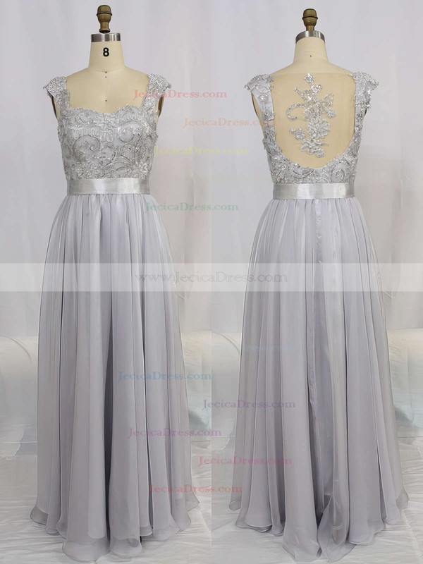 Chiffon A-line Sweetheart Floor-length Appliques Lace Prom dresses #JCD02015284