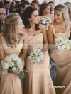 Amazing Ruffles Chiffon One Shoulder Sheath/Column Bridesmaid Dress #JCD01012828