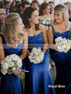 Amazing Ruffles Chiffon One Shoulder Sheath/Column Bridesmaid Dress #JCD01012828