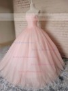 New Style Sweetheart Tulle with Beading Floor-length Ball Gown Prom Dresses #JCD020103090