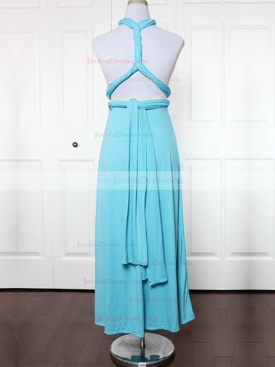Jersey Empire Sweetheart Ankle-length with Ruffles Bridesmaid Dresses #JCD01013172