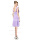 Chiffon Empire Square Neckline Short/Mini with Ruffles Bridesmaid Dresses #JCD01013392