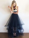 Tulle Princess Strapless Floor-length with Tiered Prom Dresses #JCD020104508
