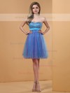 Nice Empire Multi Colours Tulle with Beading Short/Mini Backless Prom Dresses #JCD02051665